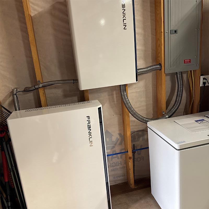 FranklinWH battery and solar panel system in Douglas County