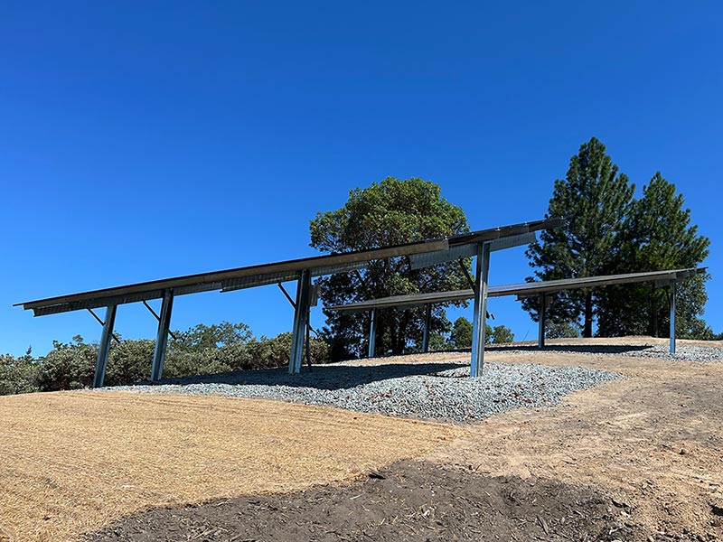 Ground Mount Solar Installation in Grants Pass Oregon